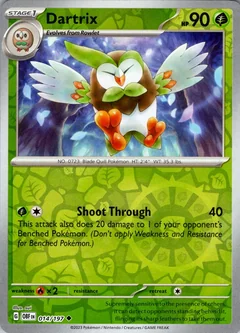 Dartrix Reverse Holo 14