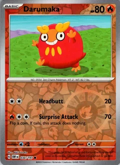 Darumaka Reverse Holo 34