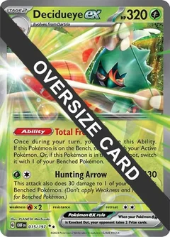 Decidueye Ex Jumbo 15