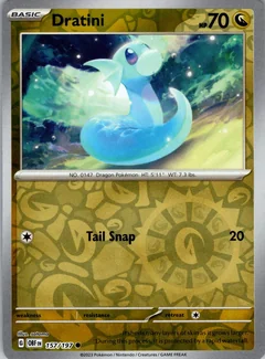 Dratini Reverse Holo 157
