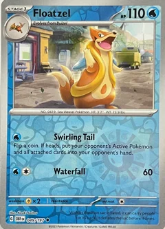 Floatzel Reverse Holo 49