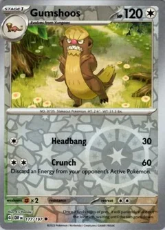 Gumshoos Reverse Holo 177