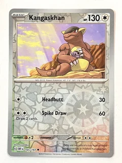 Kangaskhan Reverse Holo 165