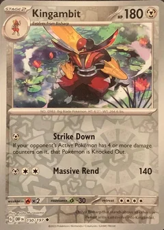 Kingambit Reverse Holo 150