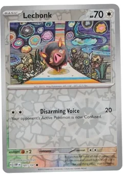 Lechonk Reverse Holo 181