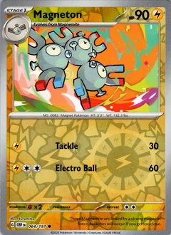 Magneton Reverse Holo 64