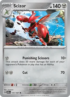 Scizor Holo 141