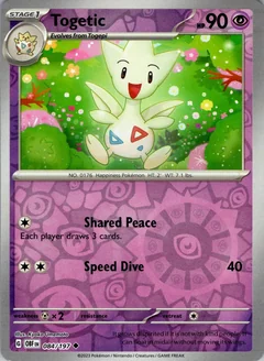 Togetic Reverse Holo 84