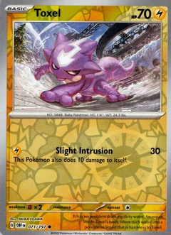 Toxel Reverse Holo 71