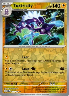 Toxtricity Reverse Holo 72