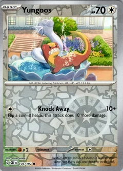 Yungoos Reverse Holo 176