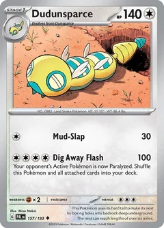 Dudunsparce 157