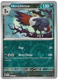 Honchkrow Reverse Holo 132