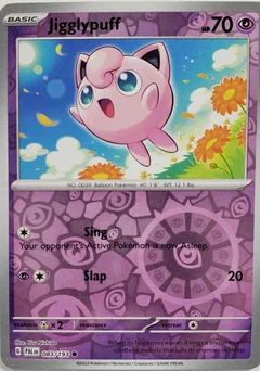 Jigglypuff Reverse Holo 83