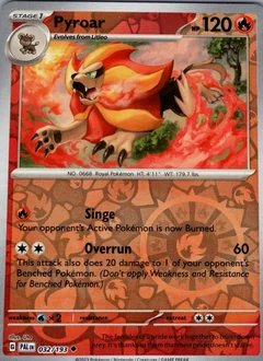 Pyroar Reverse Holo 32