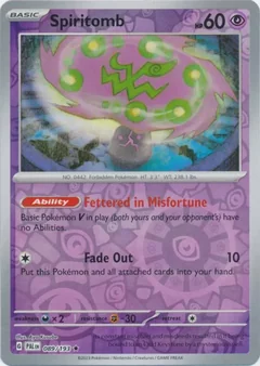 Spiritomb Reverse Holo 89
