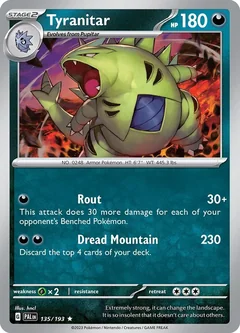 Tyranitar 135