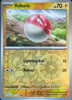Voltorb Reverse Holo 66