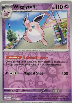 Wigglytuff Reverse Holo 84