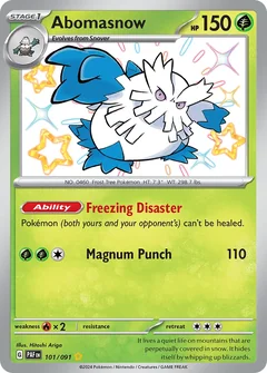 Abomasnow 101