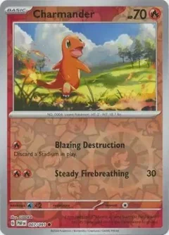 Charmander Reverse Holo 7