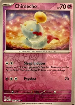 Chimecho Reverse Holo 30