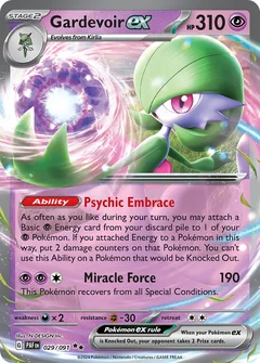 Gardevoir Ex 29