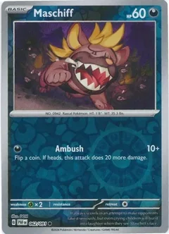 Maschiff Reverse Holo 62