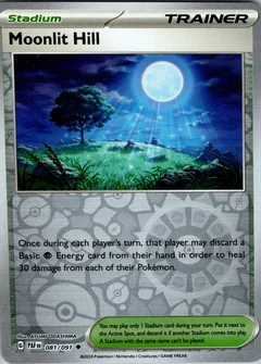 Moonlit Hill Reverse Holo 81