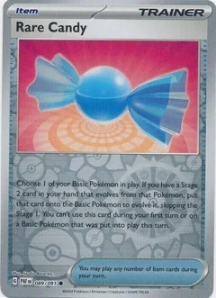 Rare Candy Reverse Holo 89