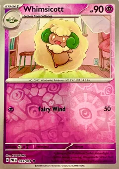 Whimsicott Reverse Holo 35