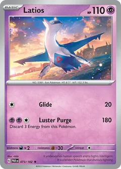 Latios Reverse Holo 73