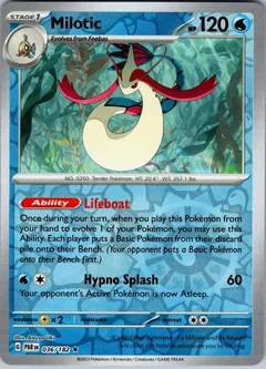 Milotic Reverse Holo 36