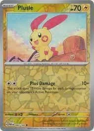 Plusle Reverse Holo 60