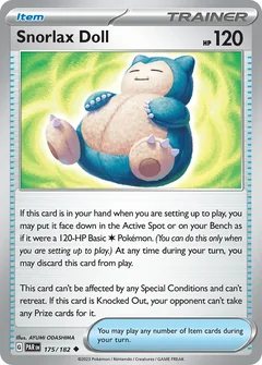 Snorlax Doll 175