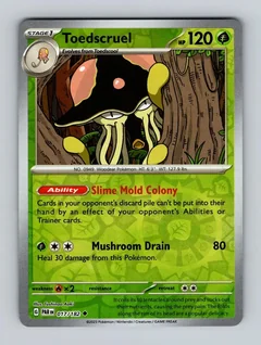 Toedscruel Reverse Holo 17