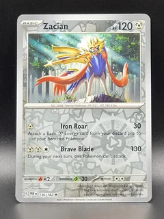 Zacian Reverse Holo 136