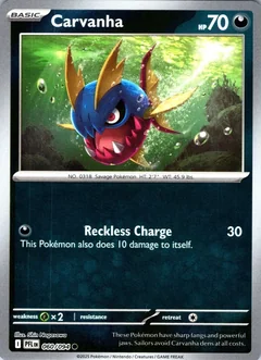 Carvanha Reverse Holo 60