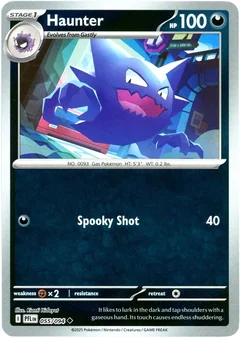 Haunter Reverse Holo 55