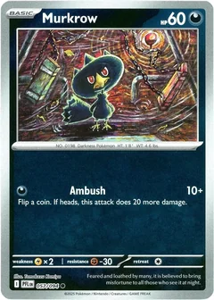 Murkrow Reverse Holo 57