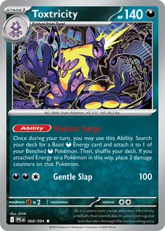 Toxtricity Holo 68