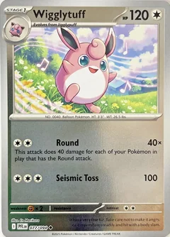 Wigglytuff Reverse Holo 77