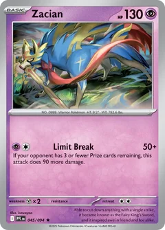Zacian Holo 45