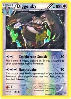 Diggersby Reverse Holo 88