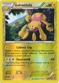 Galvantula Reverse Holo 27