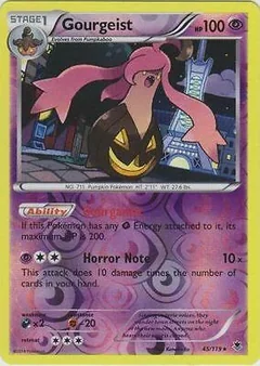 Gourgeist Reverse Holo 45