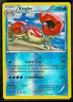 Kingler Reverse Holo 14