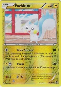 Pachirisu Reverse Holo 25