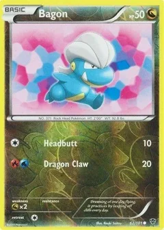 Bagon Reverse Holo 62