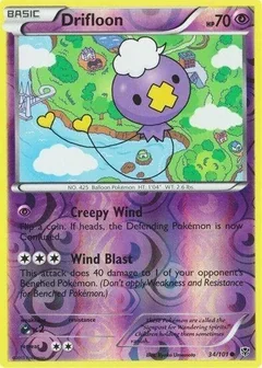 Drifloon Reverse Holo 34